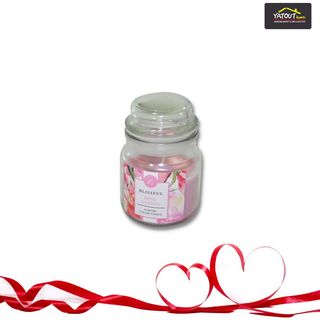 BOUGIE BOCAL 3oz ROSE 20 HRS