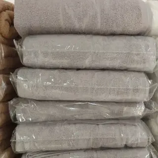 Drap de Bain Simple avec Motif Arabesk 150x100 Antracit100% CotonRéf0720105