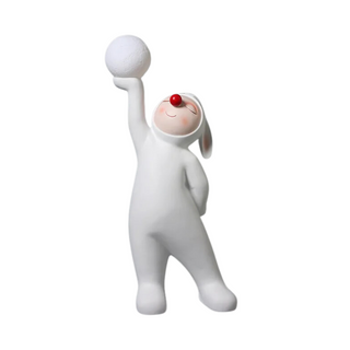 STATUE PRESNTOIR LAPIN NEZ ROUGE réf 0321610