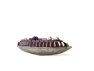 Coupe bateaux Murano Luxe -74x21cm 2kg