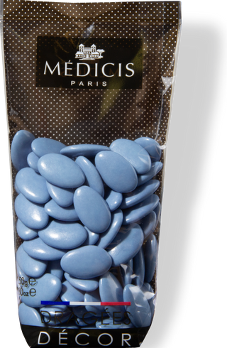 Dragees Chocolat Laqué bleu 250g