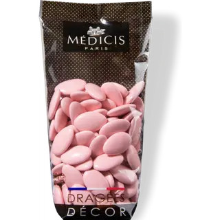 Dragees Chocolat Laqué rose 250g