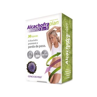 Alcachofra Plan Rapid 3 em 1 Alcachofra Plan emb.30 cápsulas