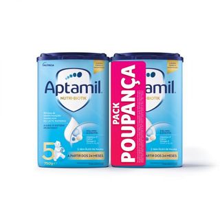 Pack Poupa 5 Aptamil Ad 2X750G