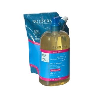 bioderma atoderm ulje za tuširanje, 1l+refill 1l promo