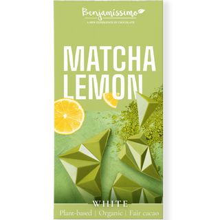 BENJAMISSIMO organic èokolada matcha lemon 60 GR