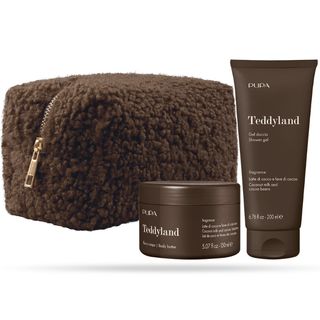 PUPA set teddyland tuš gel 200ml + puter 150ml coconut milk and cocoa