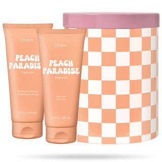 PUPA set happy box piling tuš gel + losion 200ml peach paradise