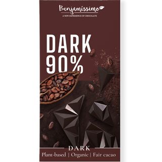 BENJAMISSIMO organic èokolada crna 90% kakao 60 GR