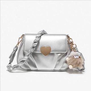Coucou Paris Sac À Main Pour Femme Luxe Tendance Ck115-3 Silver