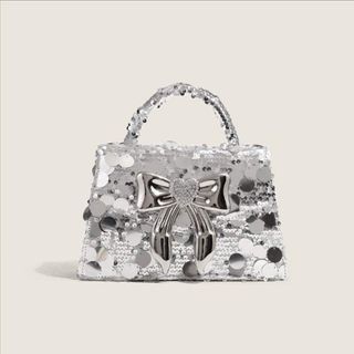 Coucou Paris 2024 Sac À Main Pour Femme Luxe Tendance Ck024-2 Silver