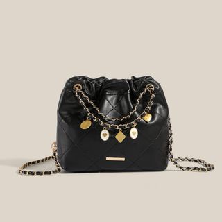 Coucou Paris Sac À Main Pour Femme Luxe Sac Seau Ck087-2 Black