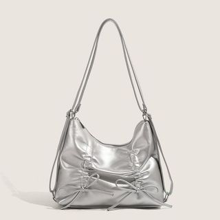 Coucou Paris Sac À Main Pour Femme Luxe TendanceCk099-3 Silver