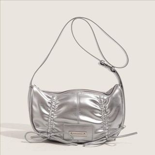 Coucou Paris Sac À Main Pour Femme Luxe Tendance Ck0105-3 Silver