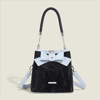 Coucou Paris Sac À Main Pour Femme Luxe Tendance New Fashion Ck009-1 Black