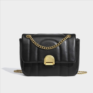 Coucou Paris Sac À Main Pour Femme Luxe Tendance French Style Ck036-2 Black