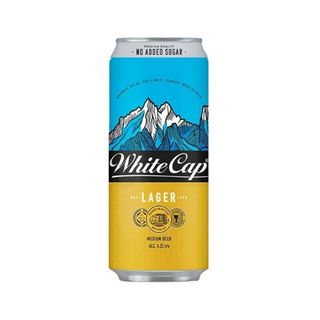 White Cap Lager Can 500Ml