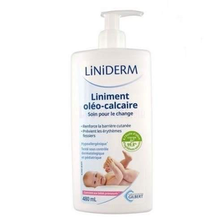 Gilbert Liniderm Liniment Oleo-calcaire Stabilise Pompe 480ml