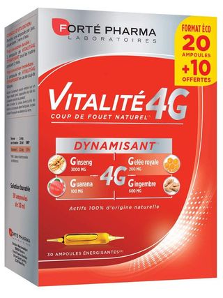 Vitalité 4g Dynamisant 30 ampoules