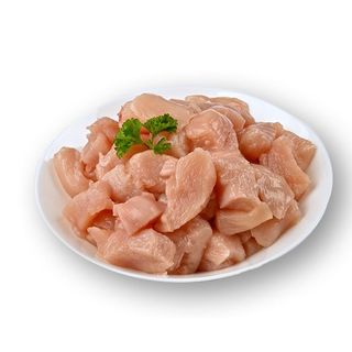Fresh Chicken Steak Cubes P/Kg