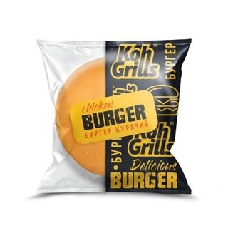 Бypгеp 165г "Koh Grills" курячий п/ет