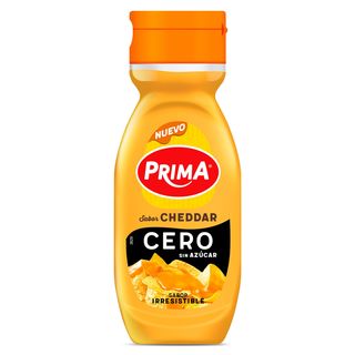 Prima Salsa Cheddar Cero Azucar, 260G