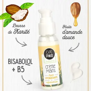 Crème Mains Super Hydratante et Réparatrice à la Karité + Amande Douce