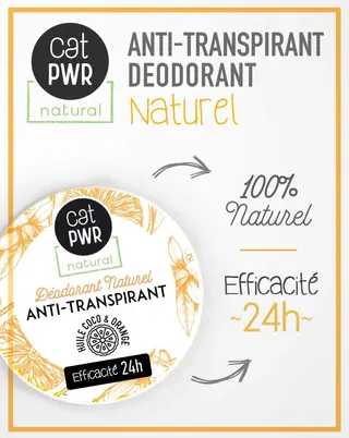 Anti-Transpirant / Déodorant Naturel