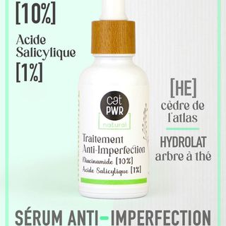 ANTI-IMPERFECTION Sérum NIACINAMIDE [10%] + Acide Salicylique [1%]