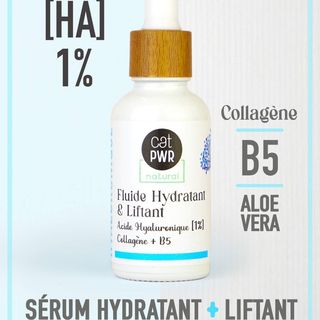Fluide HYDRATANT & LIFTANT Sérum de Jour à l'Acide HYALURONIQUE [1%]
