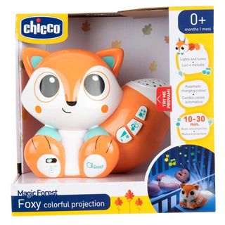 Chicco: Игрушка проектор-ночник музыкальная Лисенок 0м+
