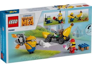 Igračka Lego kocke Despicable Me 4 Minions and Banana Car 6+