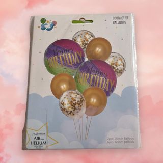 Thème anniversaire royal Gold ballon