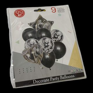 Set de ballon décoration anniversaire black