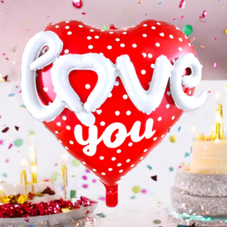 Ballon  anniversaire Happy birthday 3D red