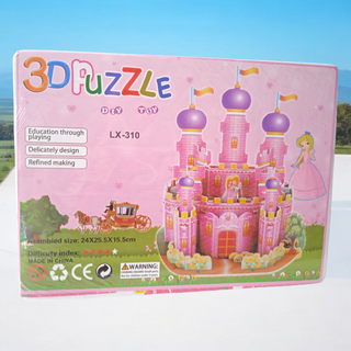 Puzzle 3d le château princesse