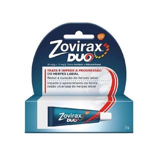 Zovirax Duo 50mg/g e 10mg/g Creme 2g