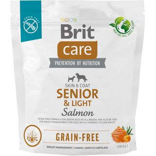 BRIT Care Dog bezzbożowe Senior & Light 3kg