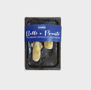 Calamaro ripieno gratinato 200G Pescherie d'Autore