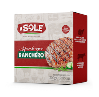 2 Hamburger Ranchero 300G Il Sole