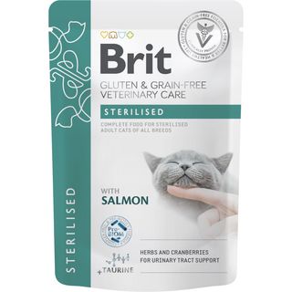 Brit Veterinary Diets Sterilised 85g saszetka