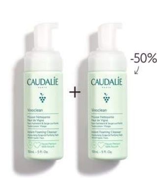 Duo mousse nettoyante fleur de vigne 150 ML