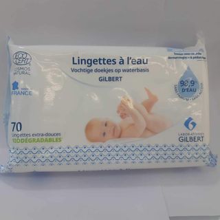 GILBERT - LINGETTES A L'EAU 100% NATURELLES