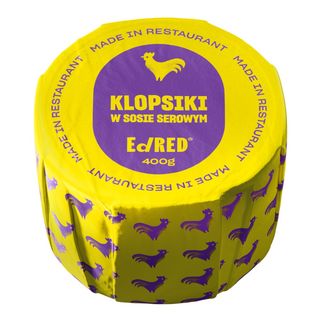 Ed Red Klopsiki drobiowe w sosie serowym, 400 g