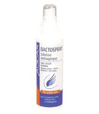 Addax Bactospray Solution Antiseptique 125ml