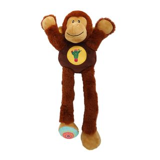 Tootoy! Twist Monkey Cuddler Brown Os 1U