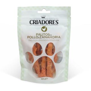 Crd Dog Chicken + Carrot Sticks 100 Gr