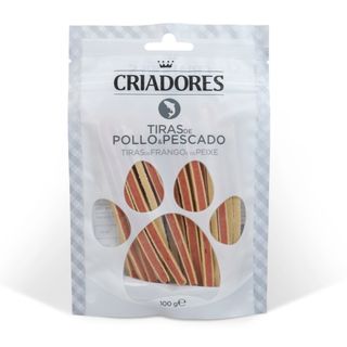Criadores Dog Chicken&Fish Strips 100 Gr