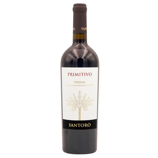 VINO CRVENO  SANTORO PRIMITIVO PUGLIA 0.75L