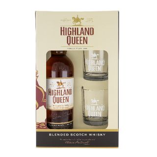 Highland Queen Уиски + 2 чаши 0.7 Л / 38952932